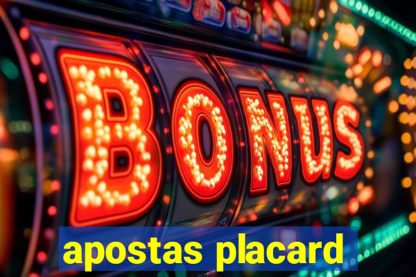 apostas placard